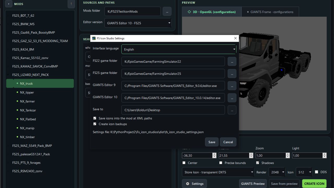 LS Icon Studio
