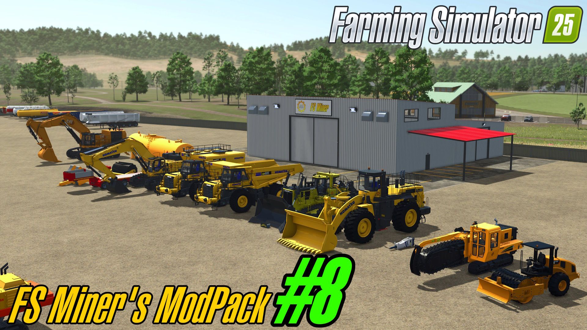 FS Miner's Mod Pack #8 (Juli 2025)
