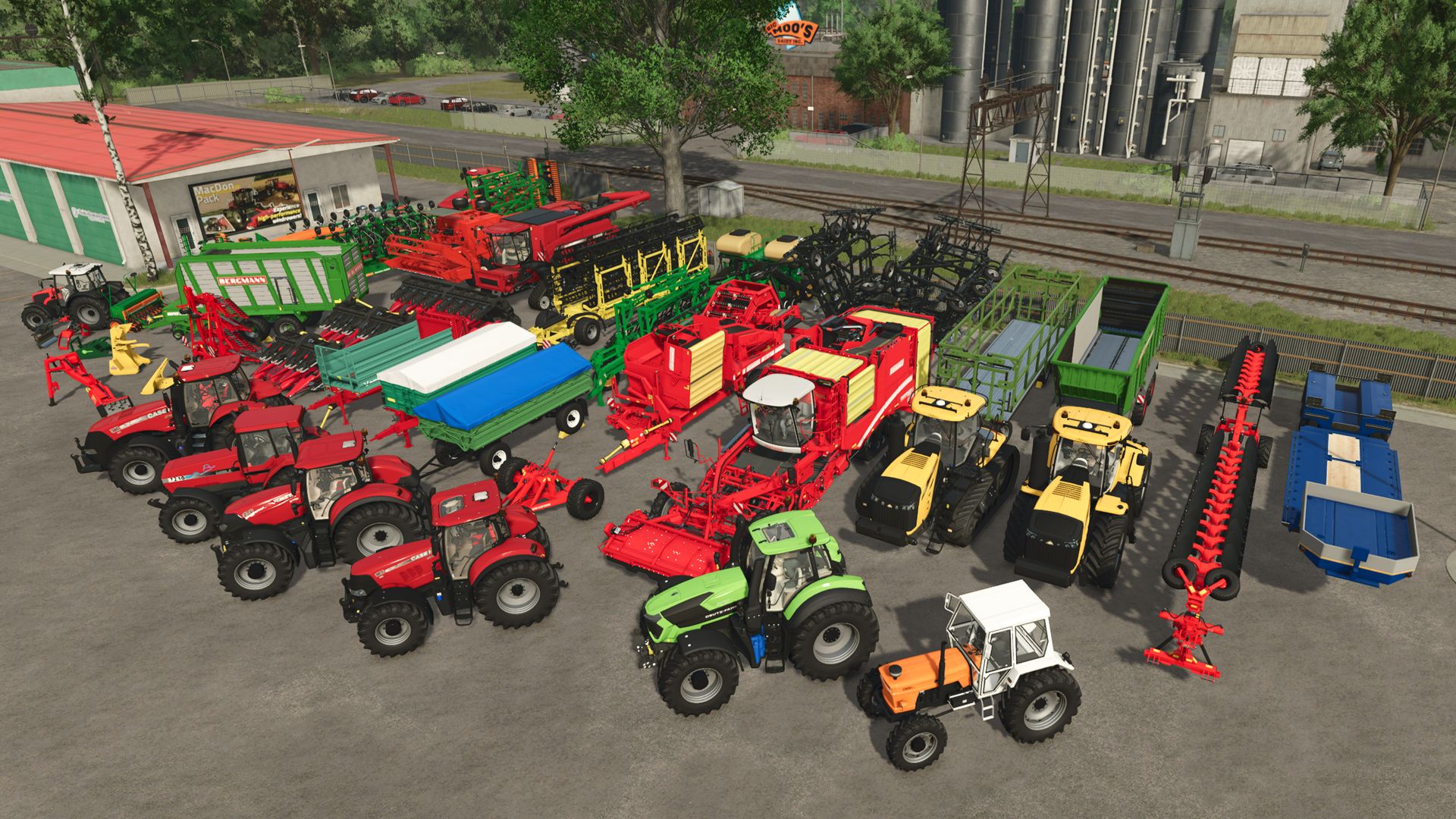 Veicoli e strumenti FS19 (A-G)