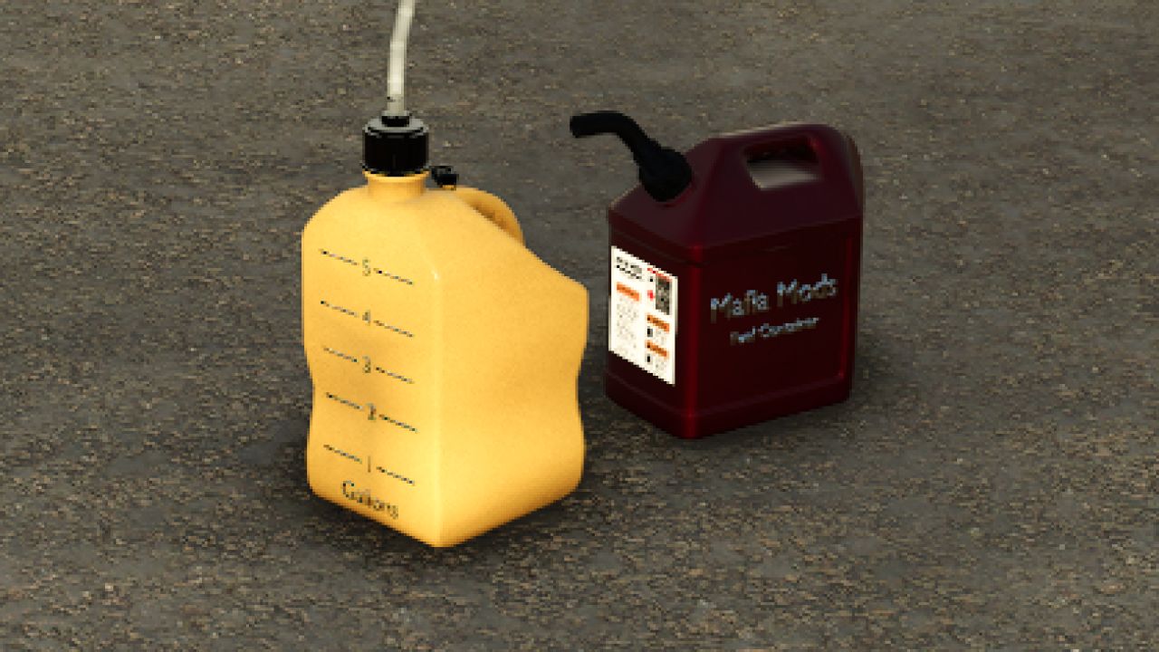 Paquete de bidones de combustible