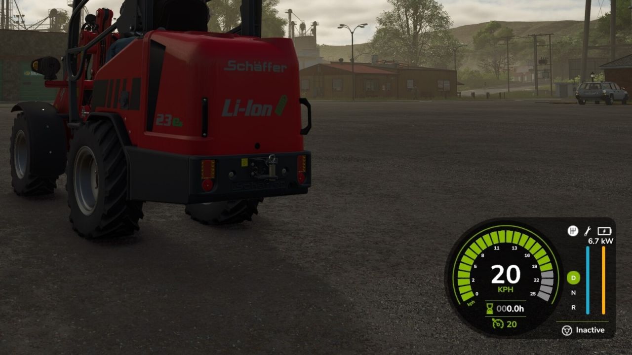 HUD de consumo de combustible