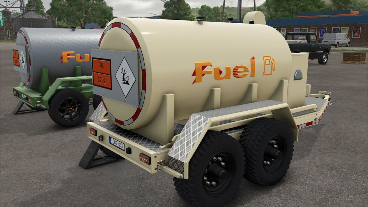 Remorque de réservoir de carburant