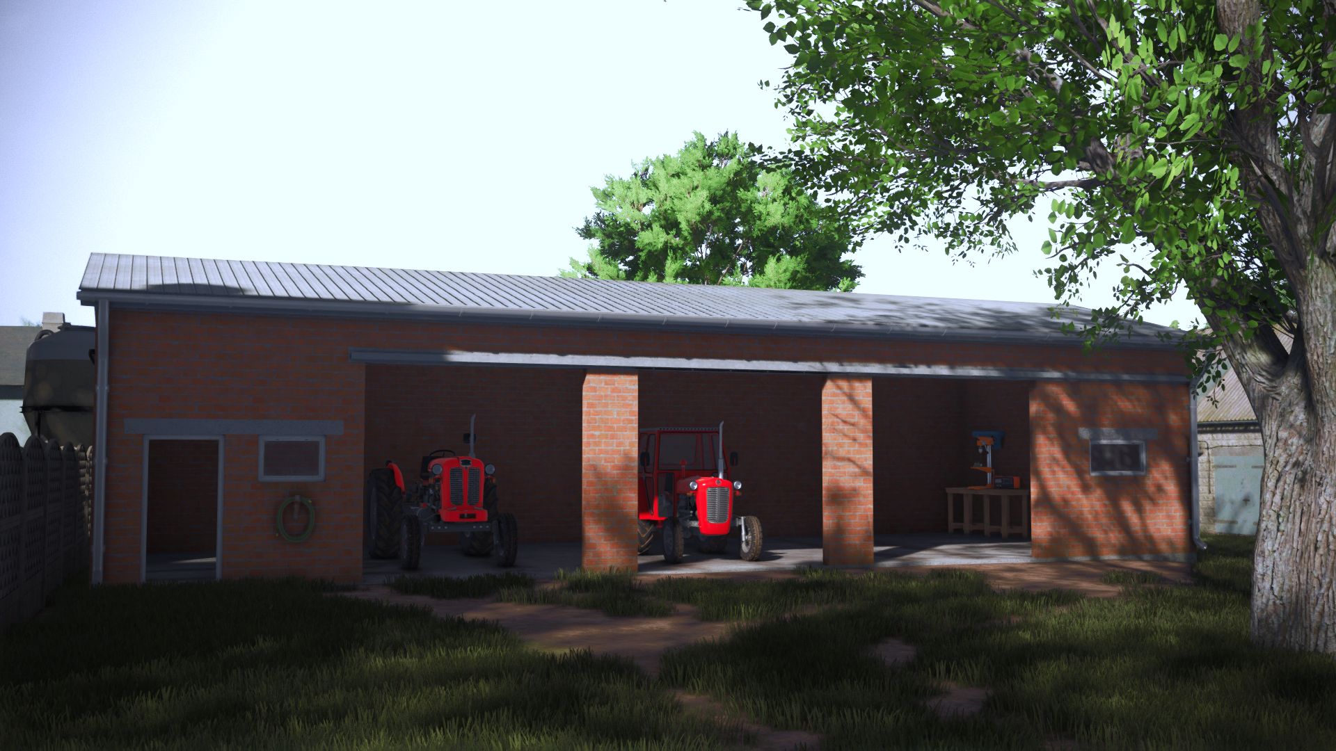 Garage 18x7 in muratura