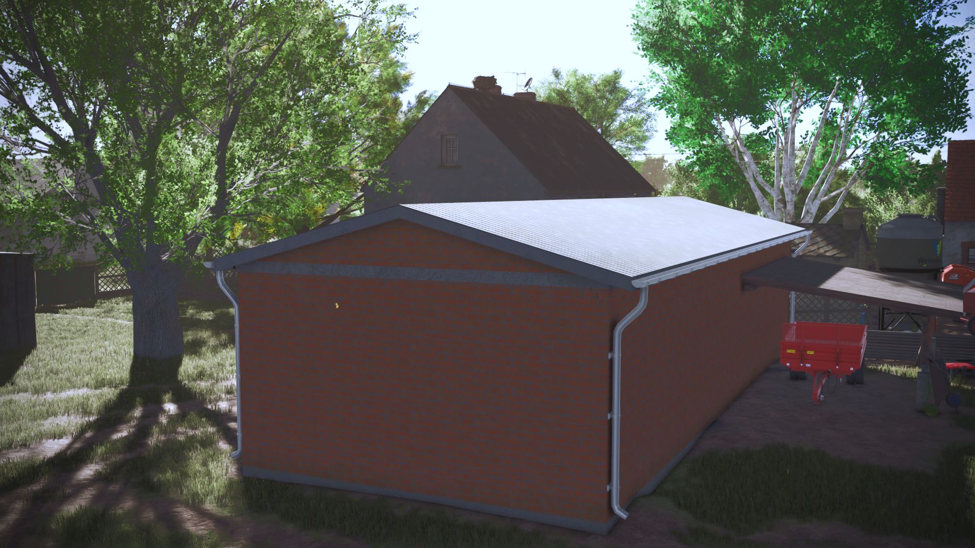 Garage 18x7 Ziegel
