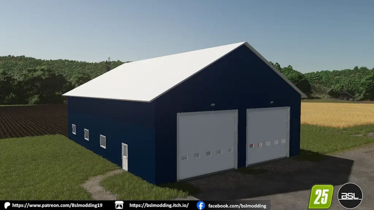 Garage mit 2 Türen