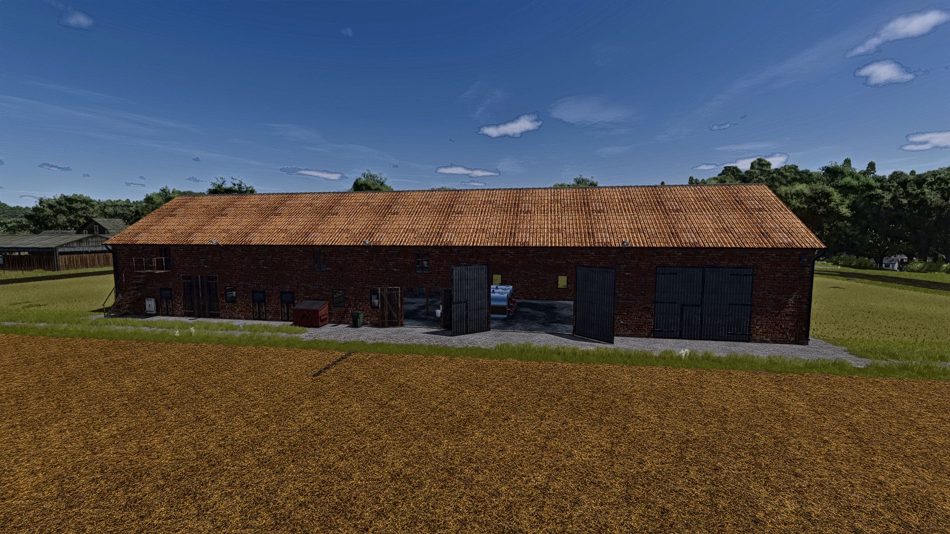 Garage con caseificio