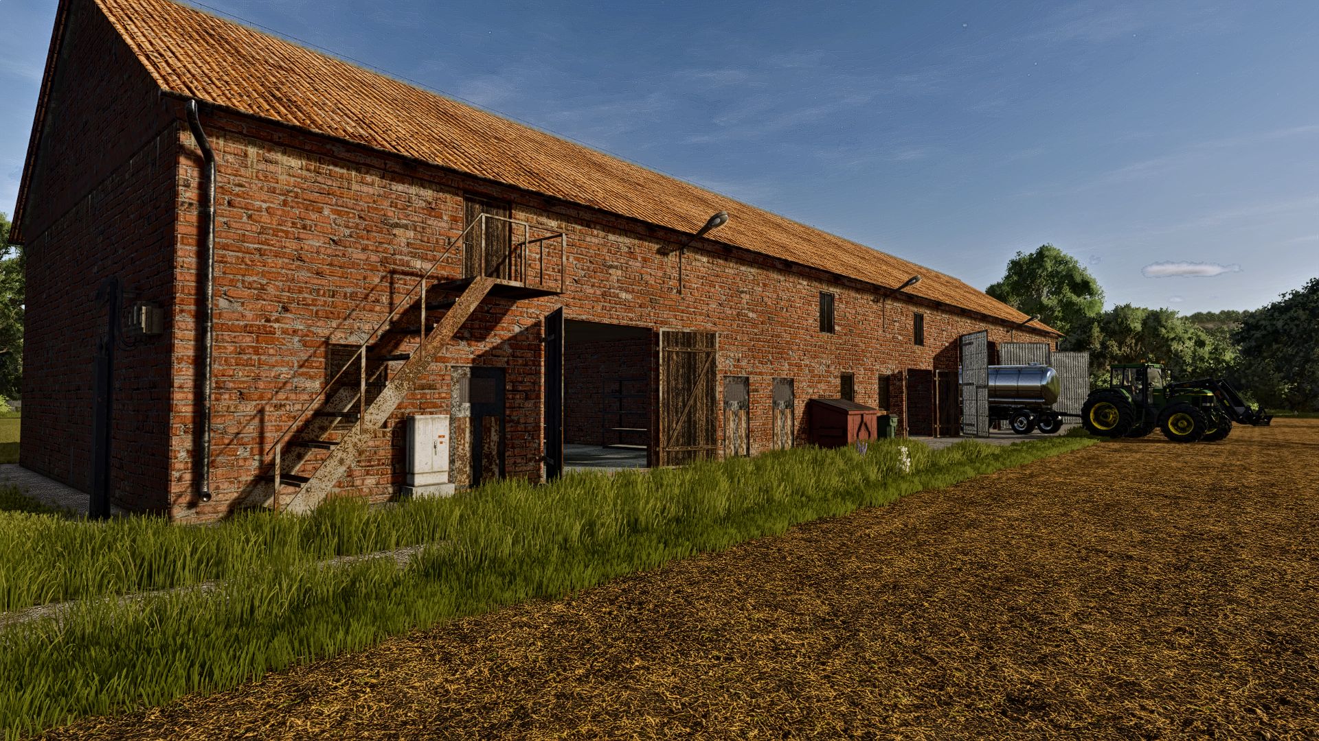 Garage with dairy