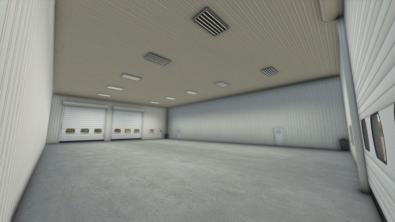 Garage Mit Großen Fenstern