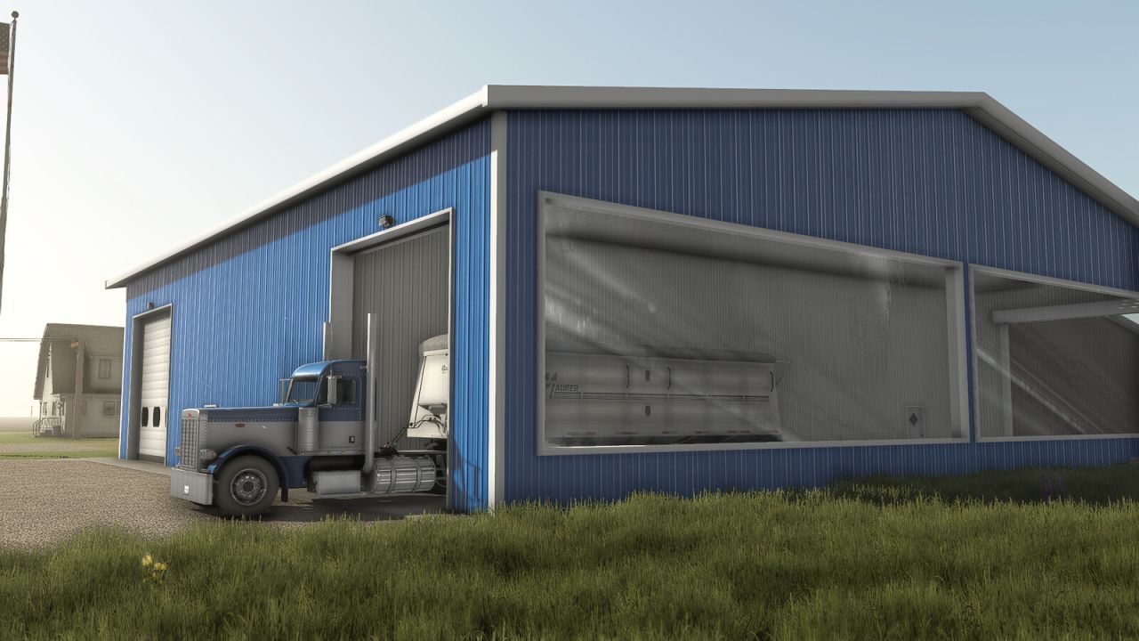Garage Mit Großen Fenstern