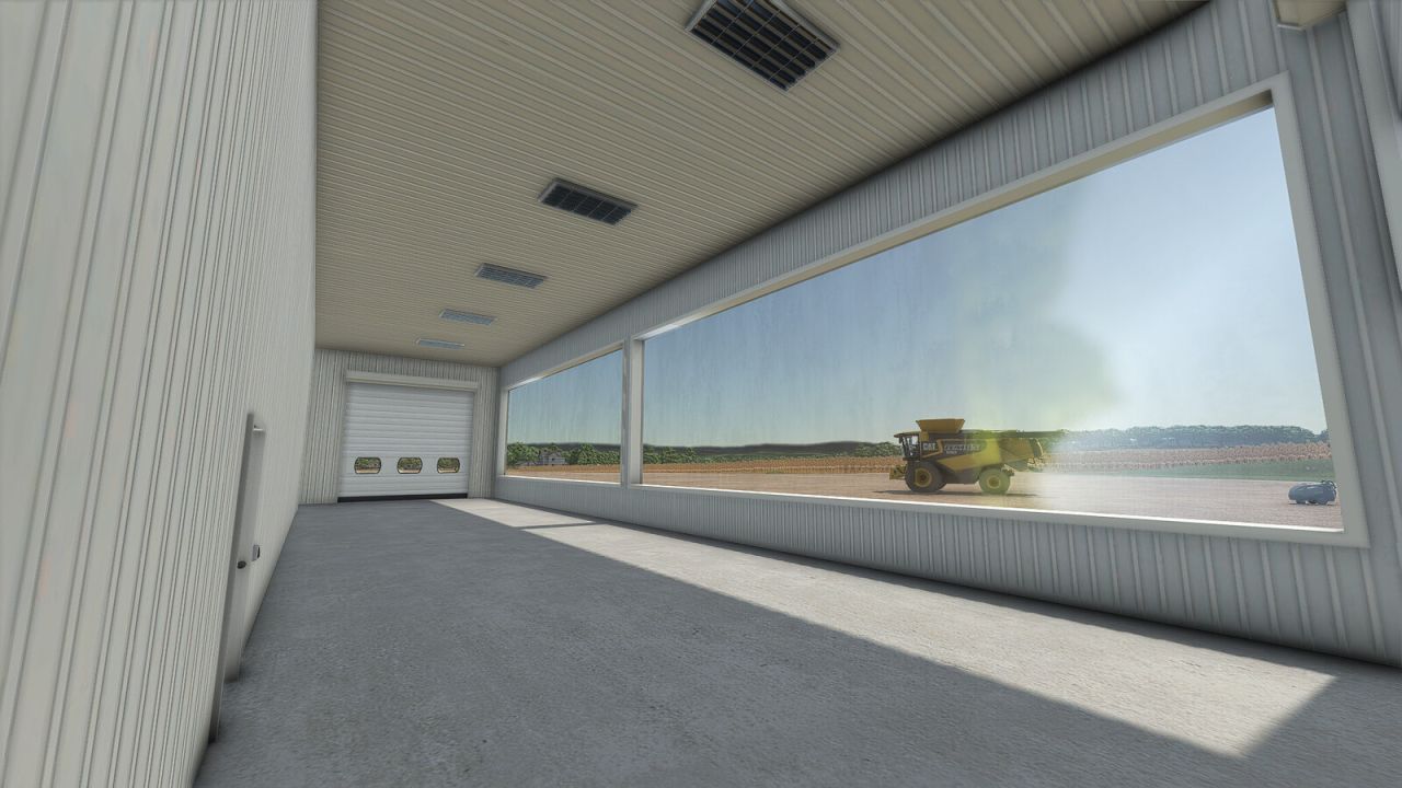 Garage Mit Großen Fenstern