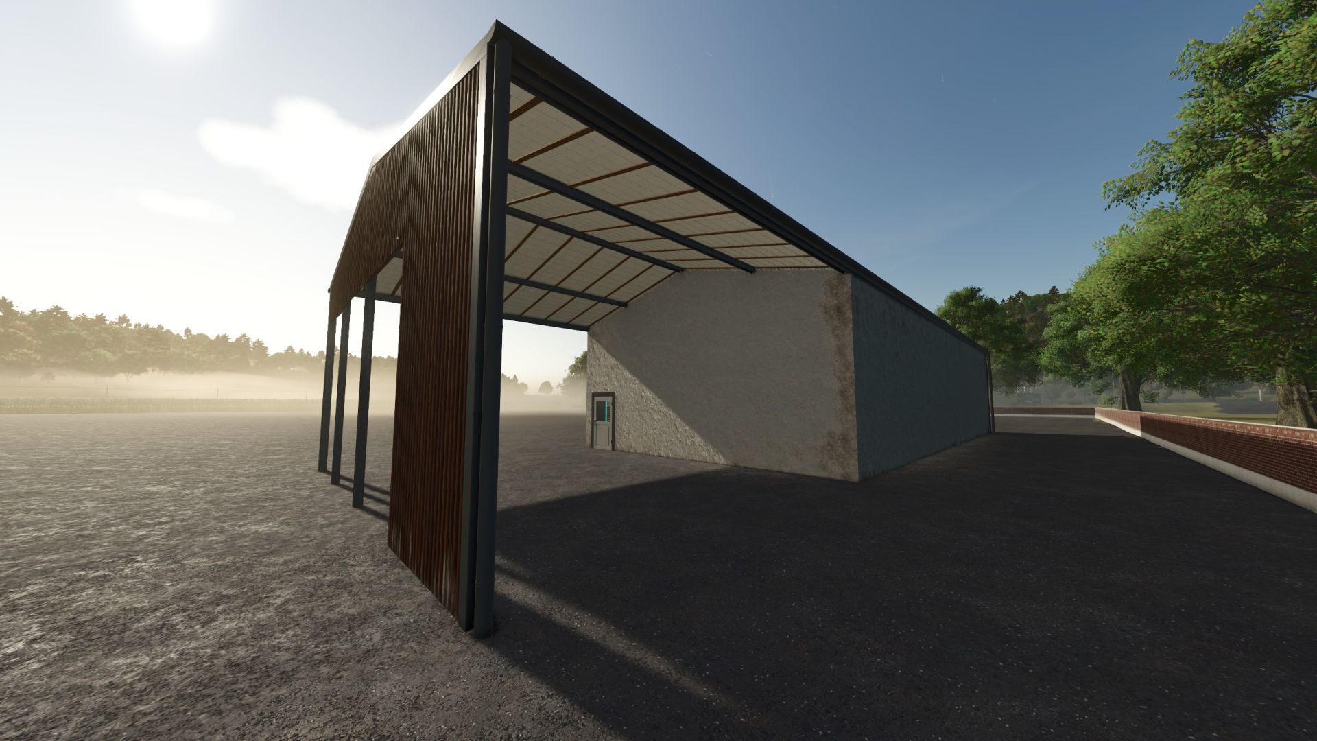 Garage avec cabanon