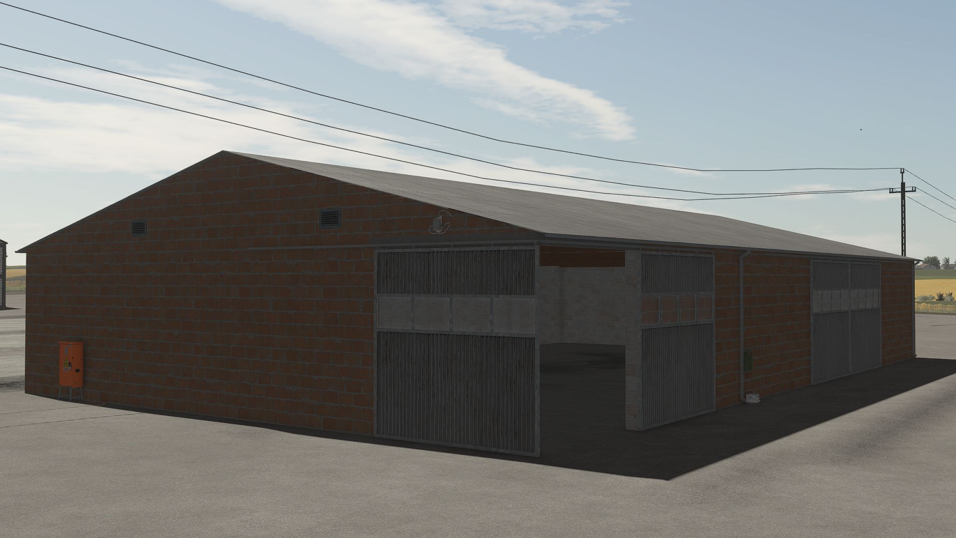 Garage/hall 18x30m