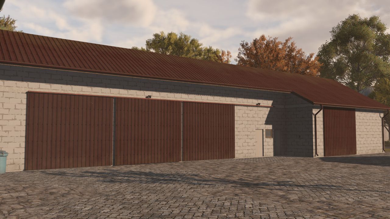 Garage con porte scorrevoli