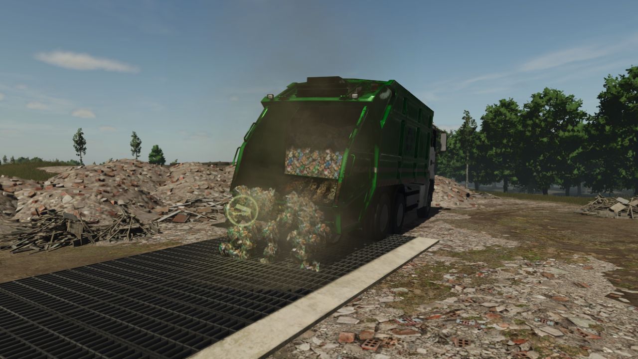 Modo de transporte de basura