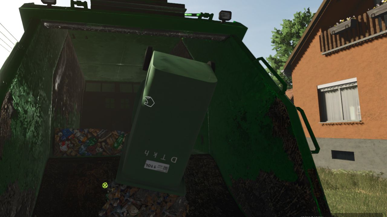 Modo de transporte de basura