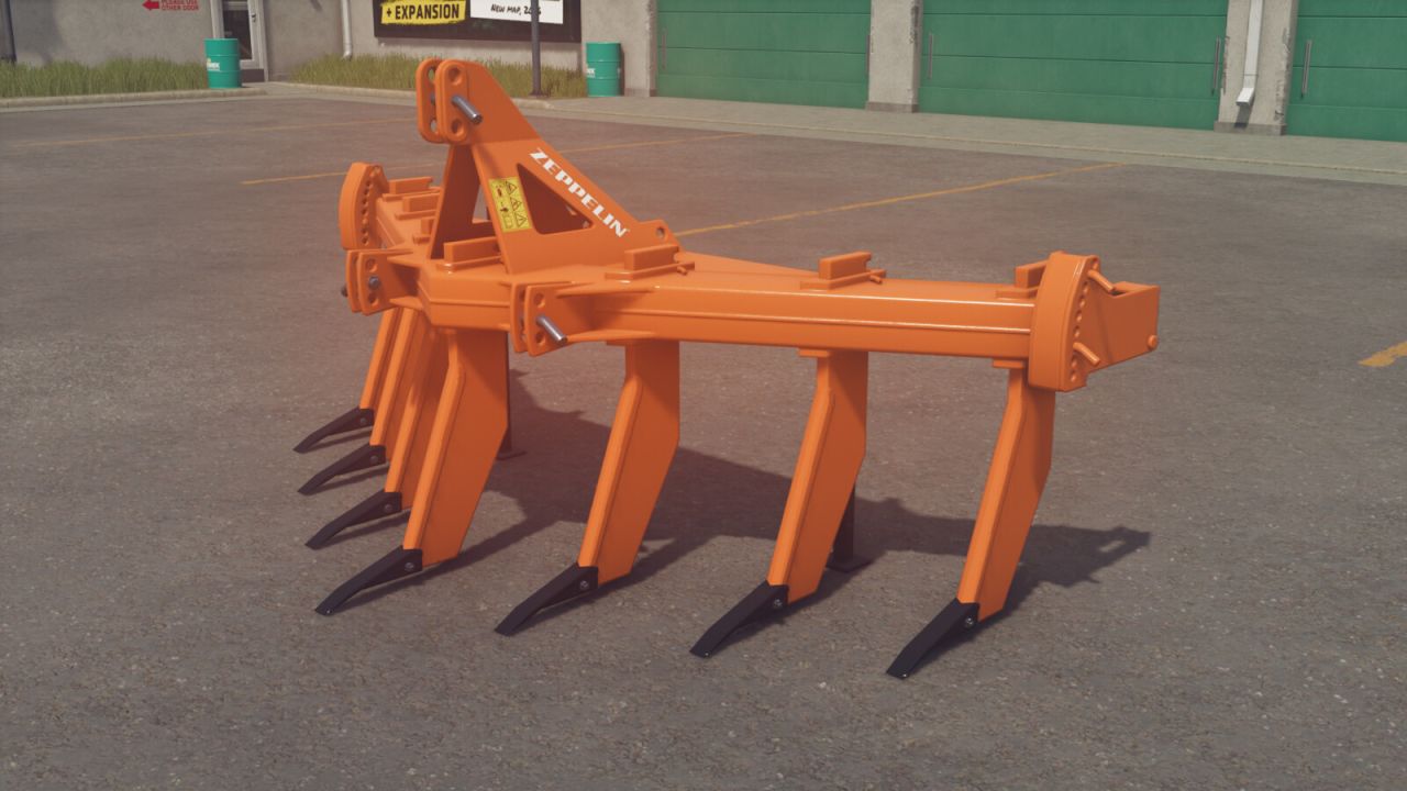 Subsoladores Gascon / Zeppelin 7 Braços