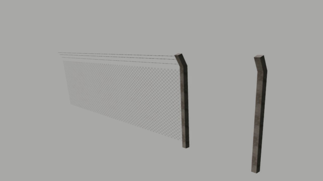 Забор ГДР (Prefab)