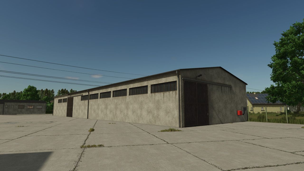 GDR Grain Hall FS25