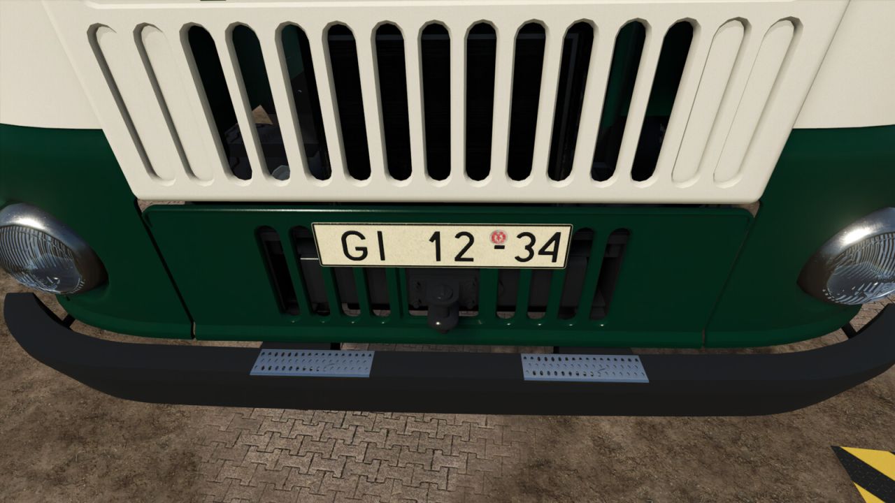 GDR License Plates (Prefab)