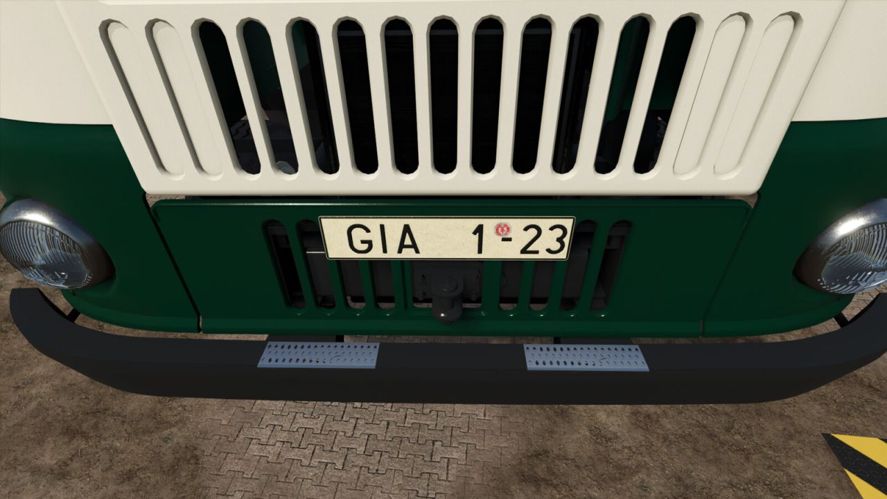 GDR License Plates (Prefab)