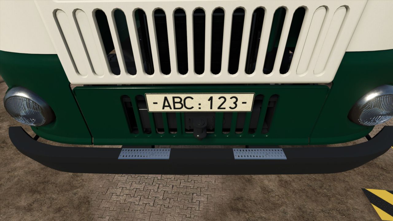 GDR License Plates (Prefab)