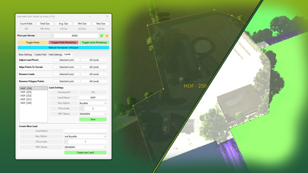 GE10 Komut Dosyası - Dahili. Saha Araç Takımı (Prefab)