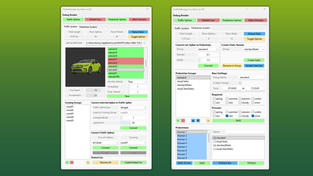 GE10 Skript - Traffic Manager (Prefab)