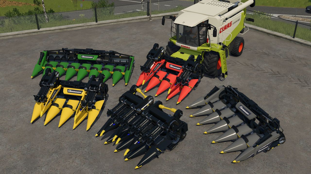 Geringhoff Northstar 630F + 830F