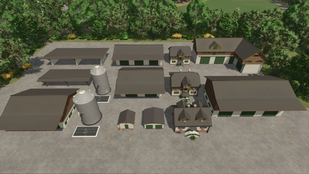 Pacote alemão de construtores agrícolas