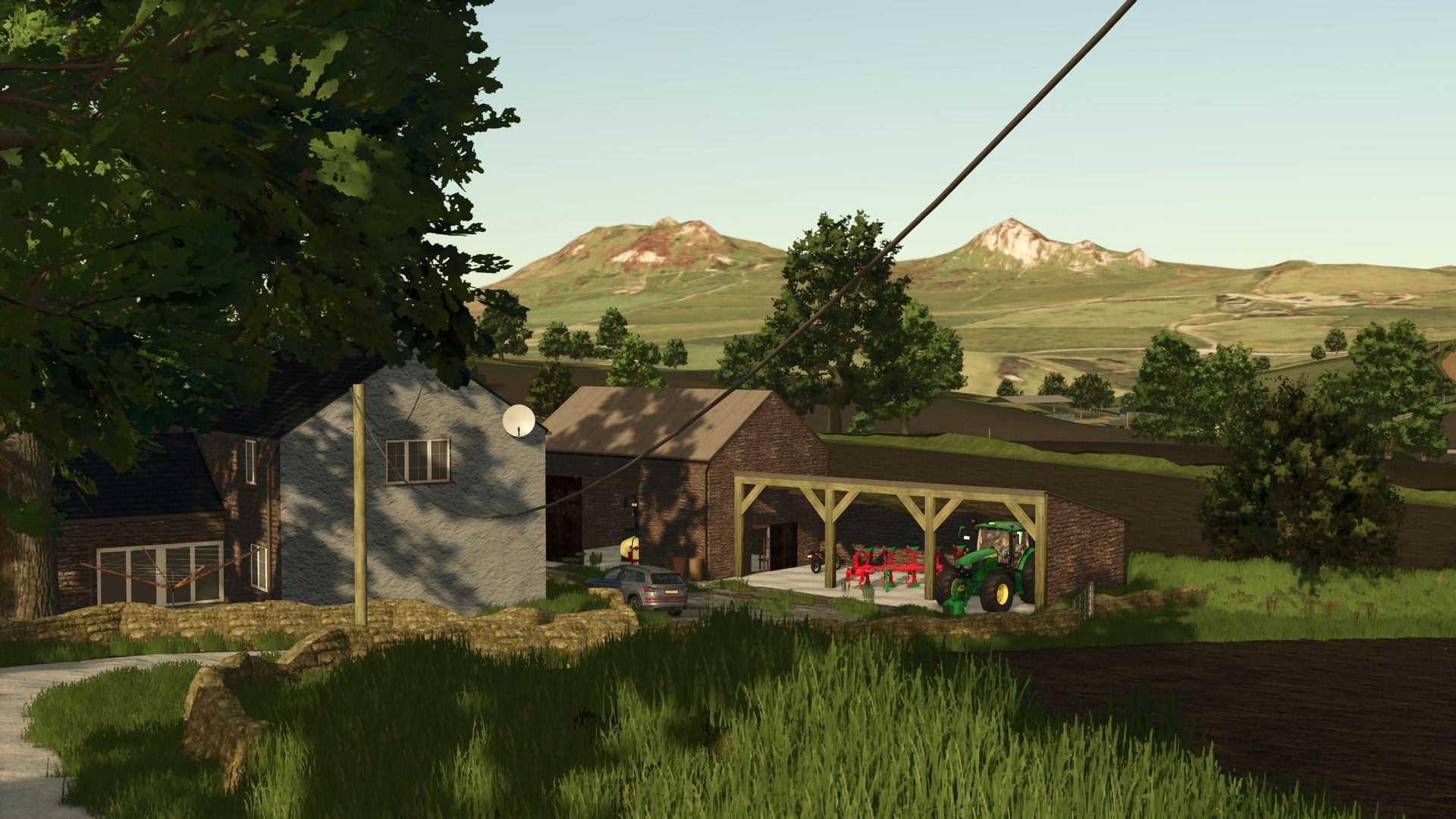 Glanrhyd Map