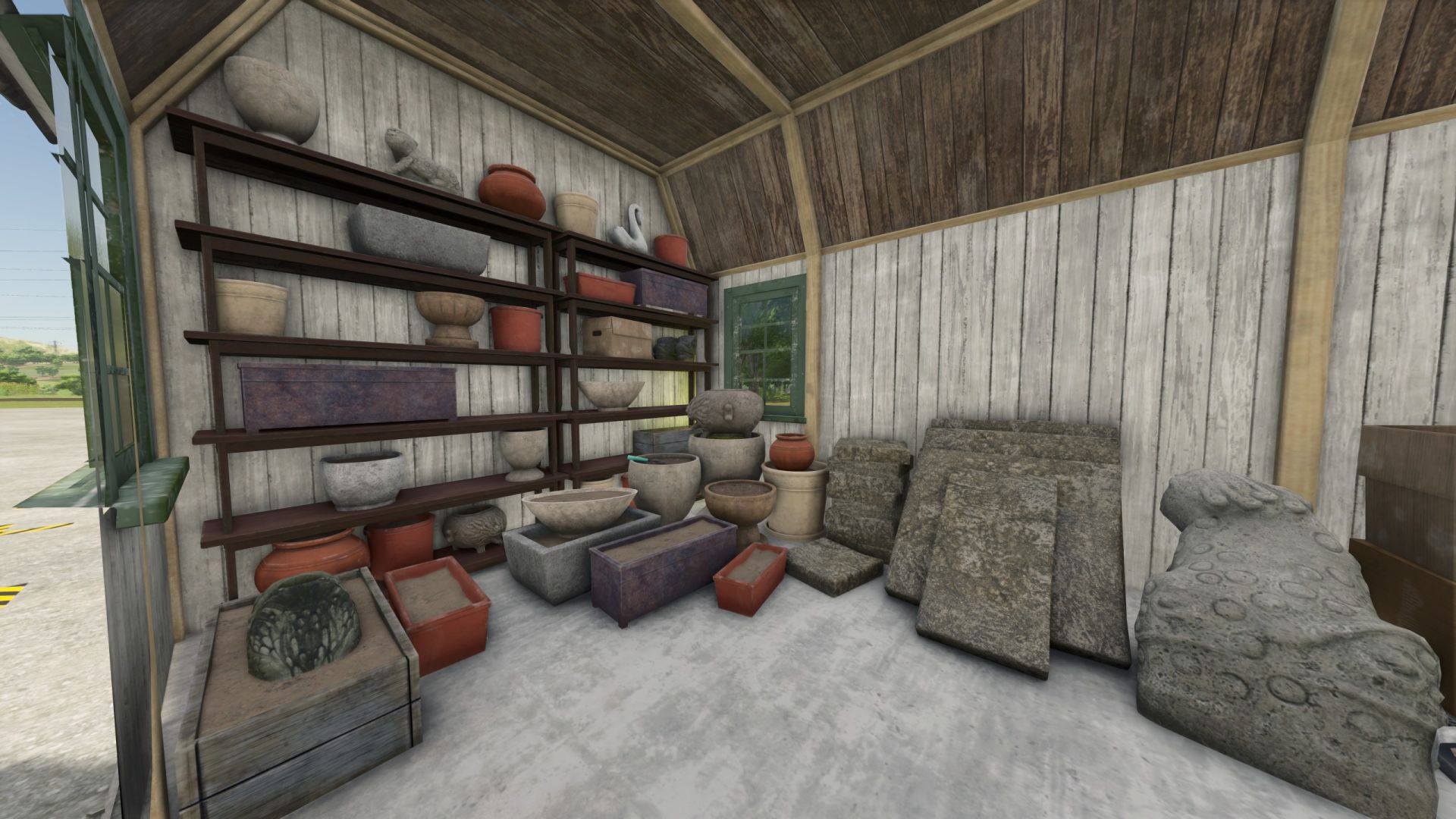 Glass and Pottery Production