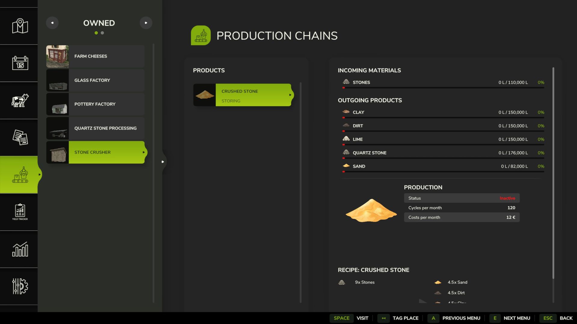 Glass and Pottery Production