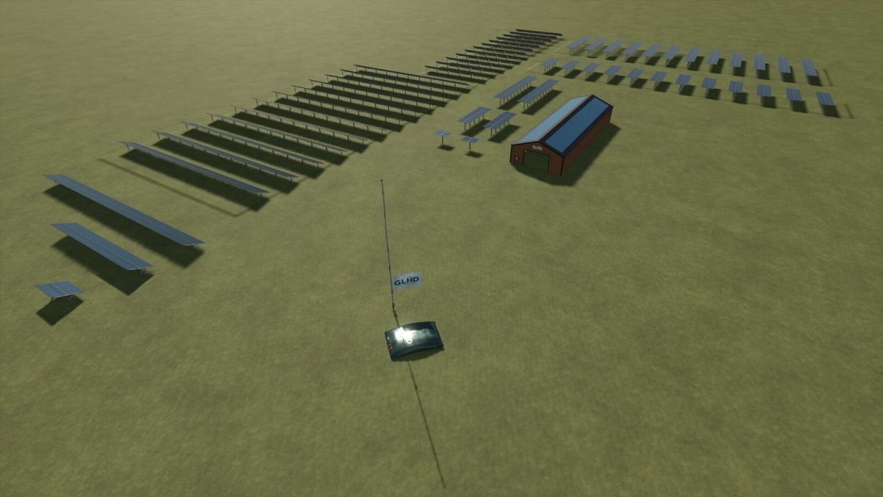 Extensão do painel solar GLHD