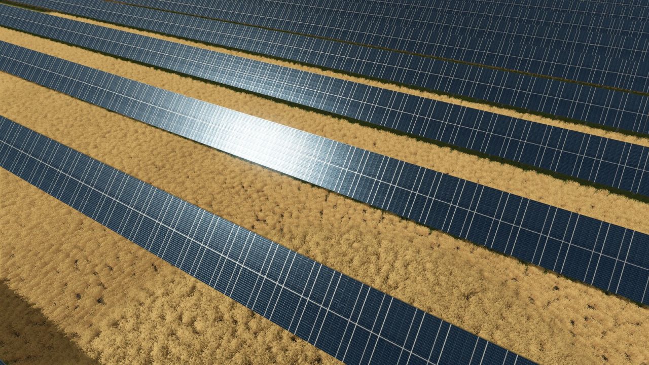 Extensão do painel solar GLHD