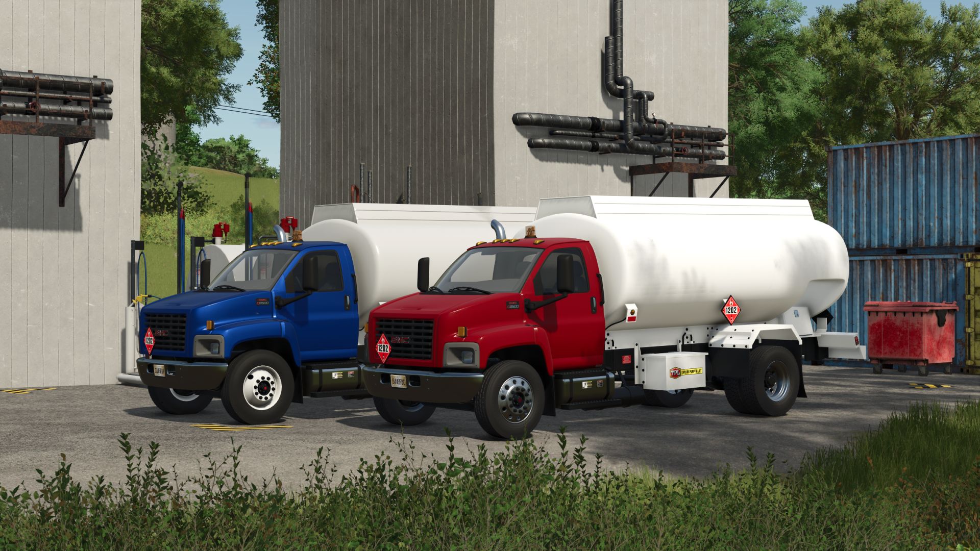 Бензовоз GMC C8500