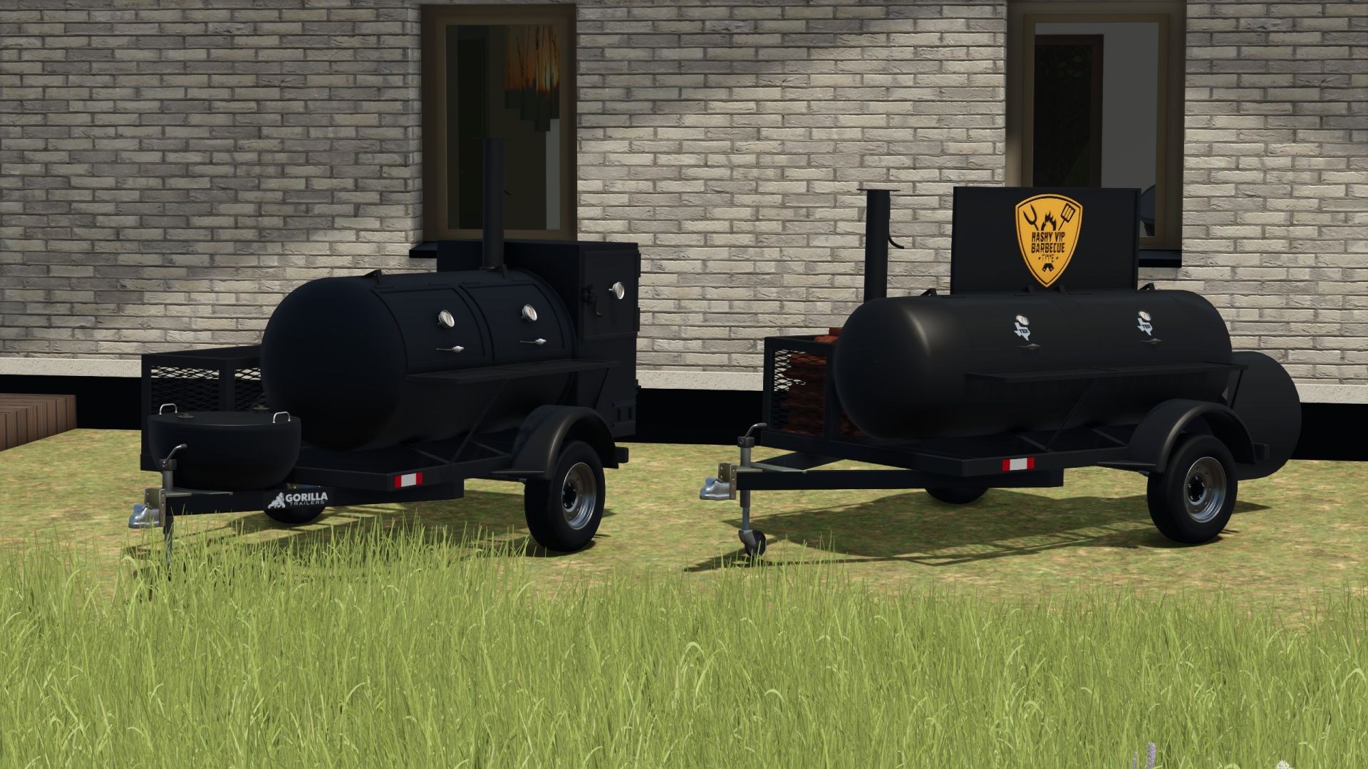 Gorilla BBQ Smoker Trailer Pack