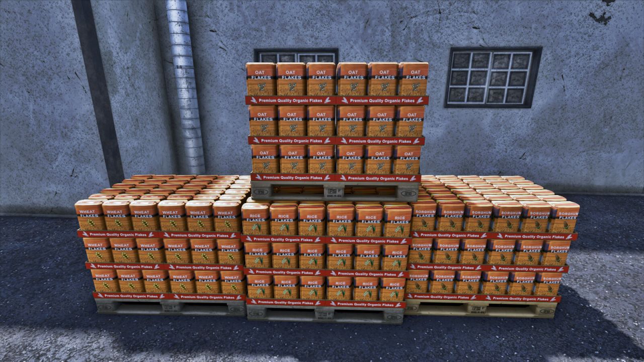 Getreideflocken Und Porridge Produktion