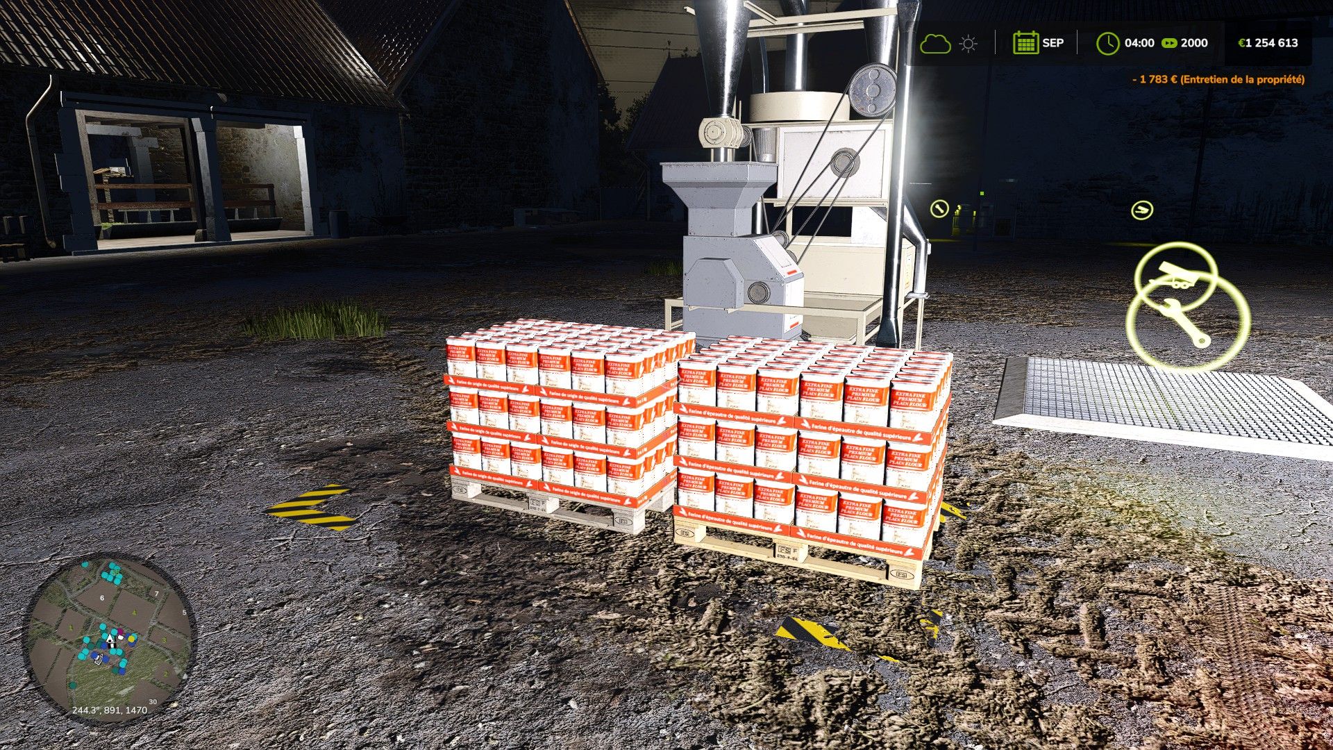 Tahıl unu değirmeni