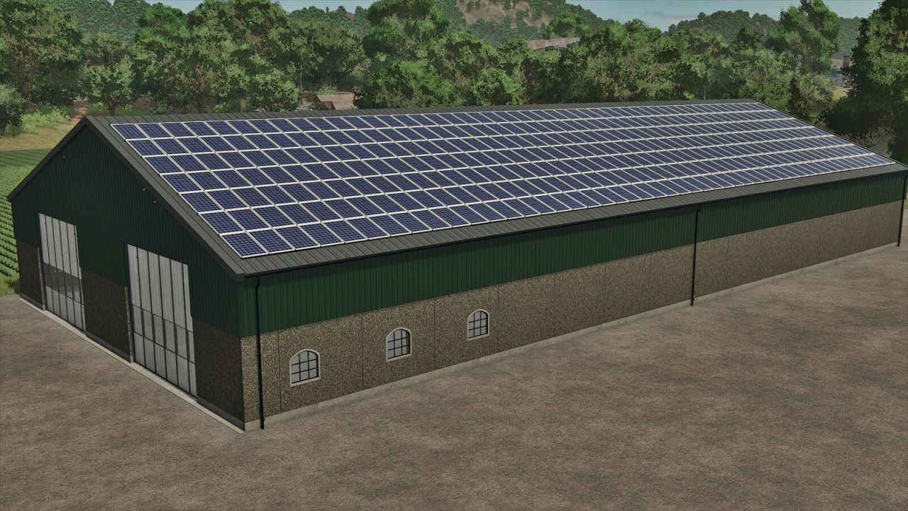 Grain Storage With Drying Floor