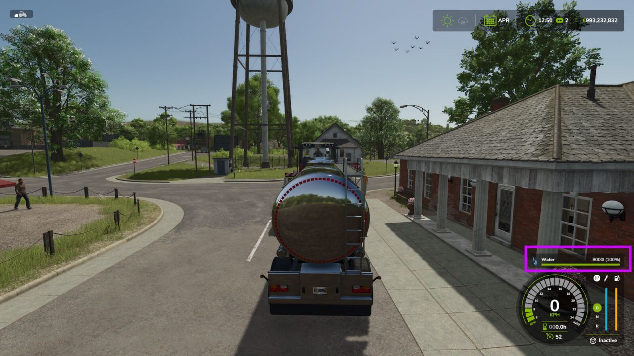 Grain Volume HUD FS25 thumbnail 3