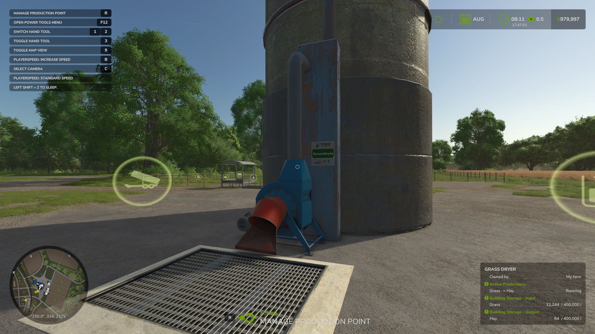 Grass Dryer