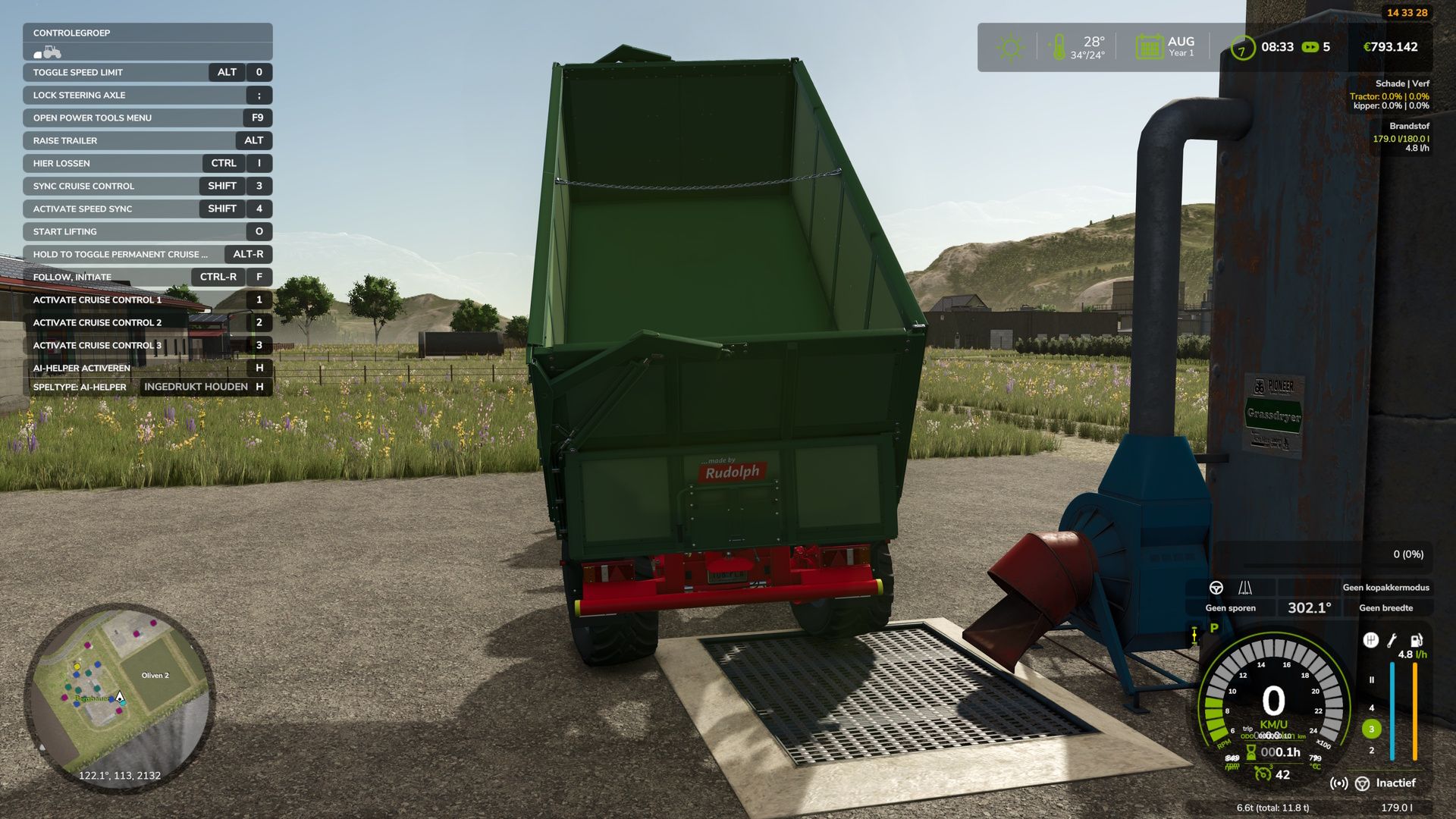 Grassdryer for Mountain Hill 2025