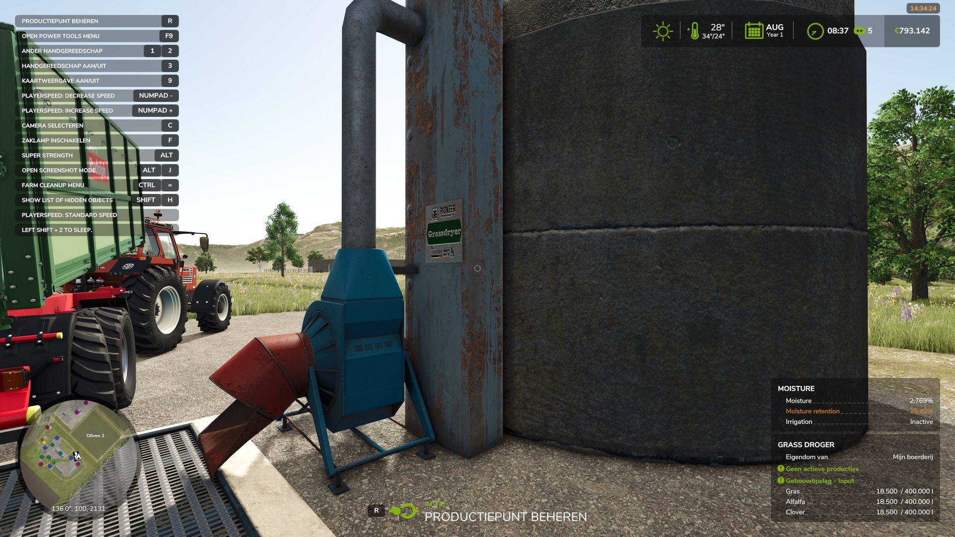 Grassdryer for Mountain Hill 2025