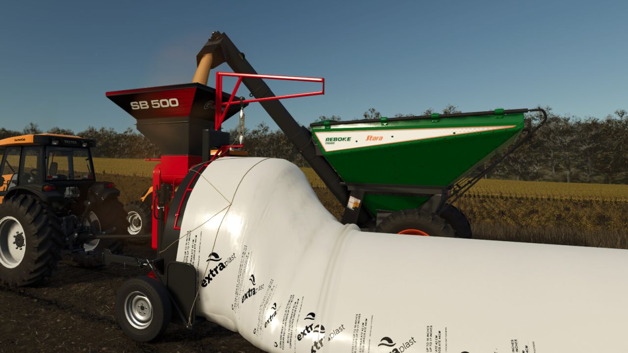 Grazmec Silo Pack Grain Bagger