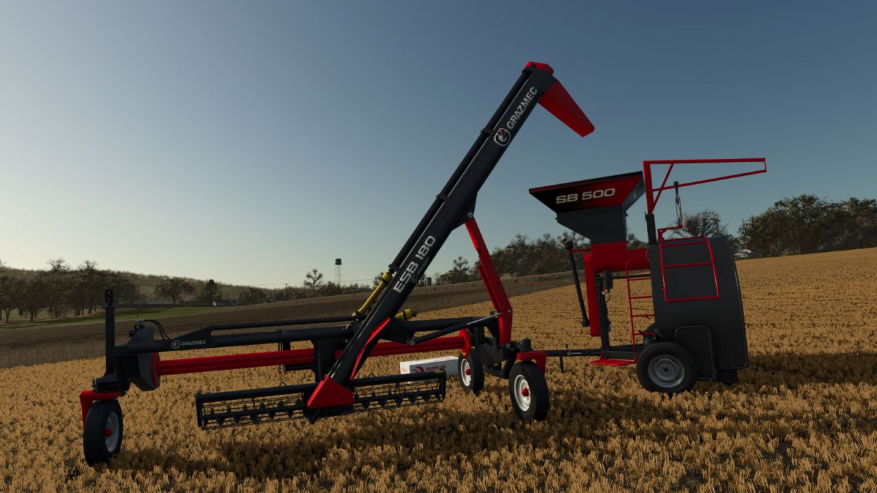 Grazmec Silo Pack Grain Bagger