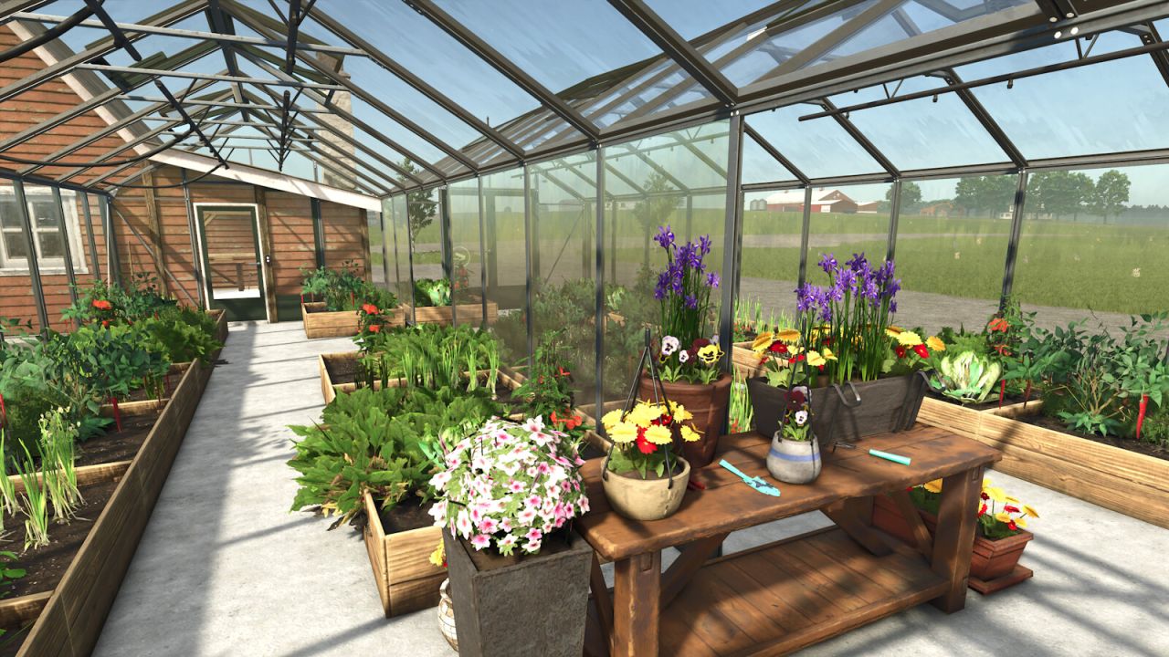 Greenhouse With Canned Packaged Foods Production