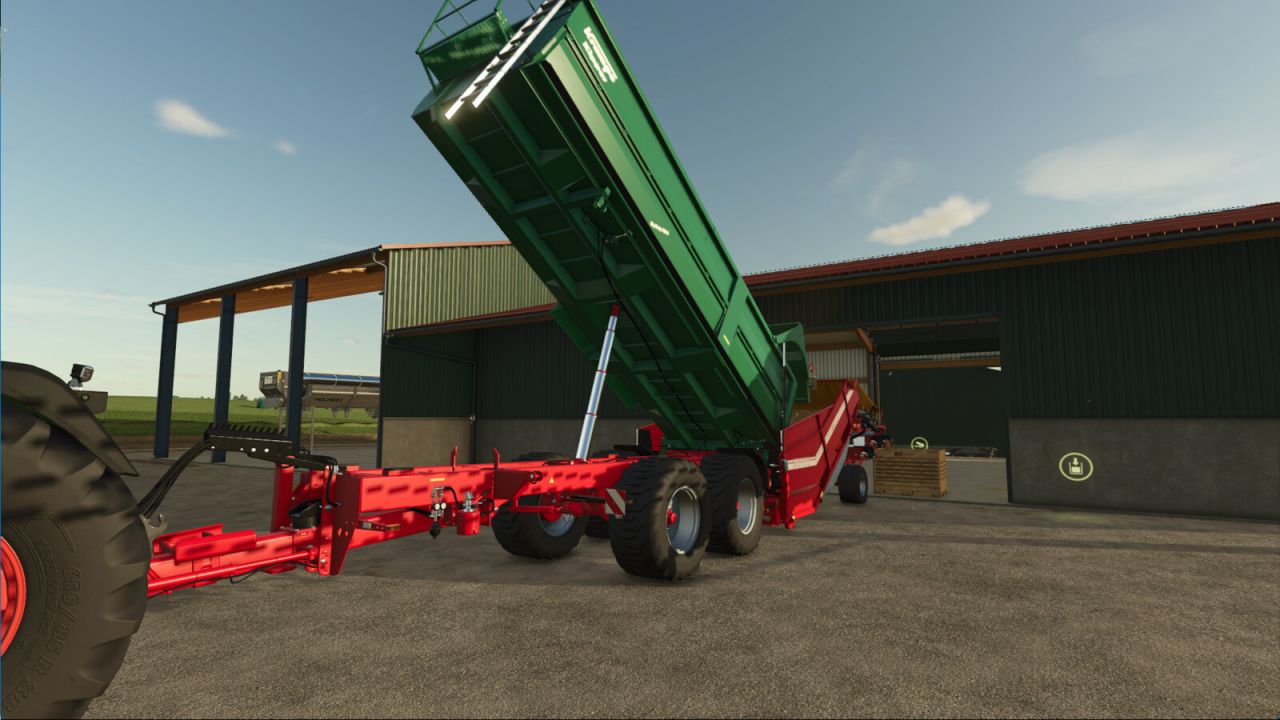 Grimme Palettiseur Automatique Avec Empileur