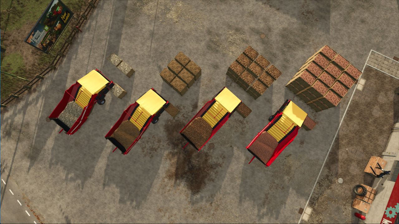 Grimme Palettiseur Automatique Avec Empileur