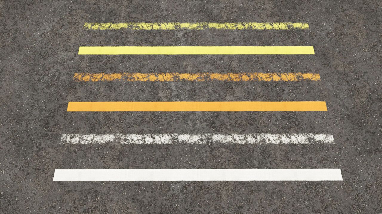 Наклейки наземной линии