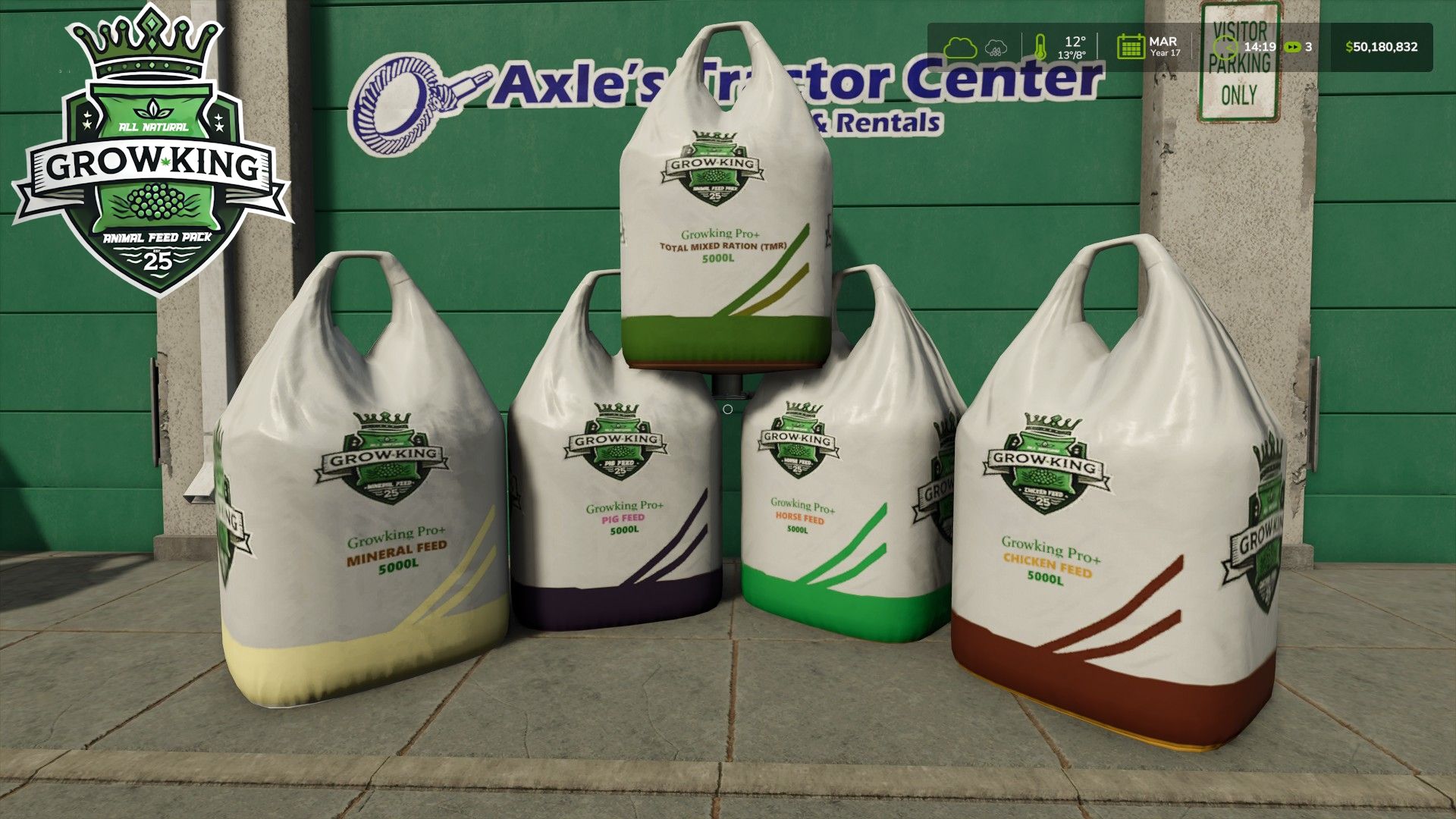 "Growkinging" Animal Feed Pack